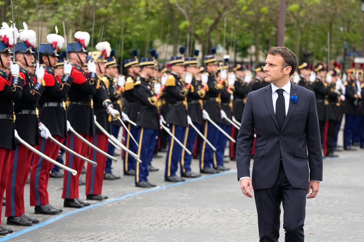 FRANCIA-DÍA DE LA VICTORIA (AP)