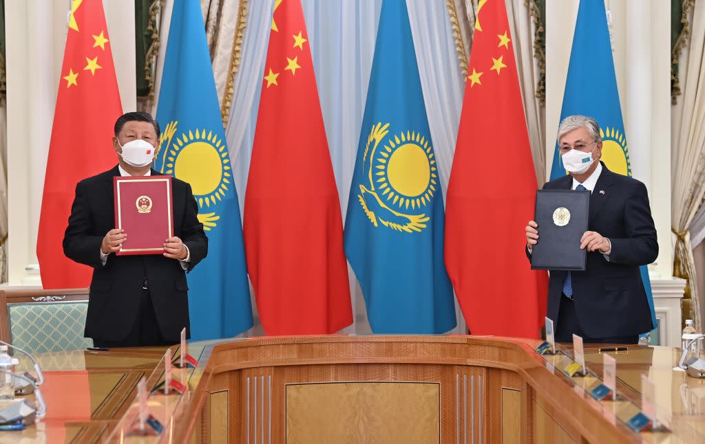 Joint statement signed between Kazakhstan and China