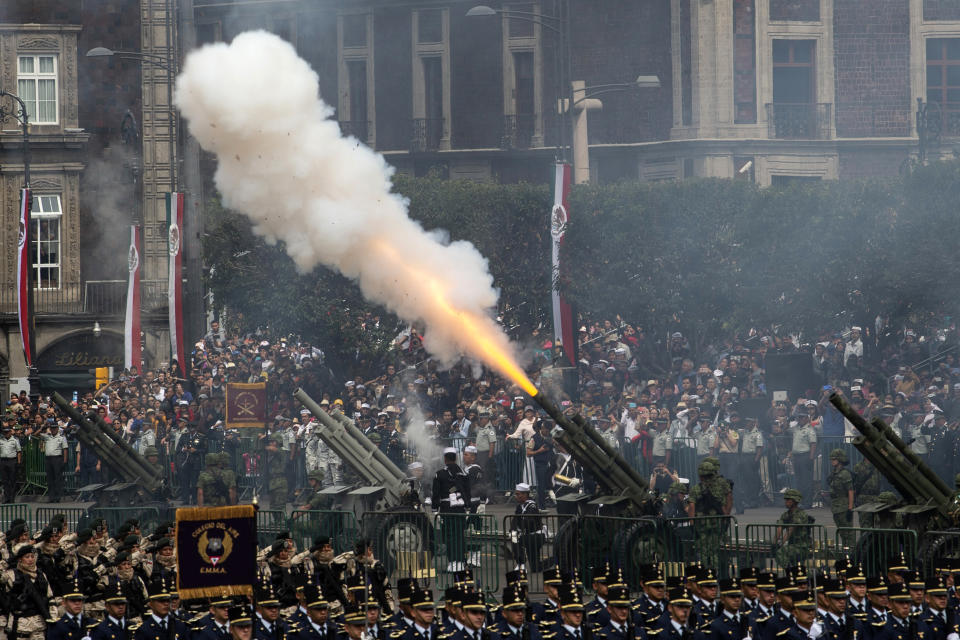 MEXICO-INDEPENDENCE-ANNIVERSARY