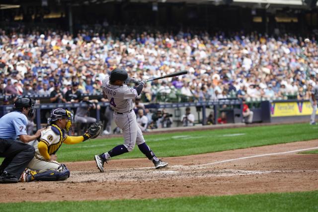 Rockies' young pitchers hit hard by Brewers;