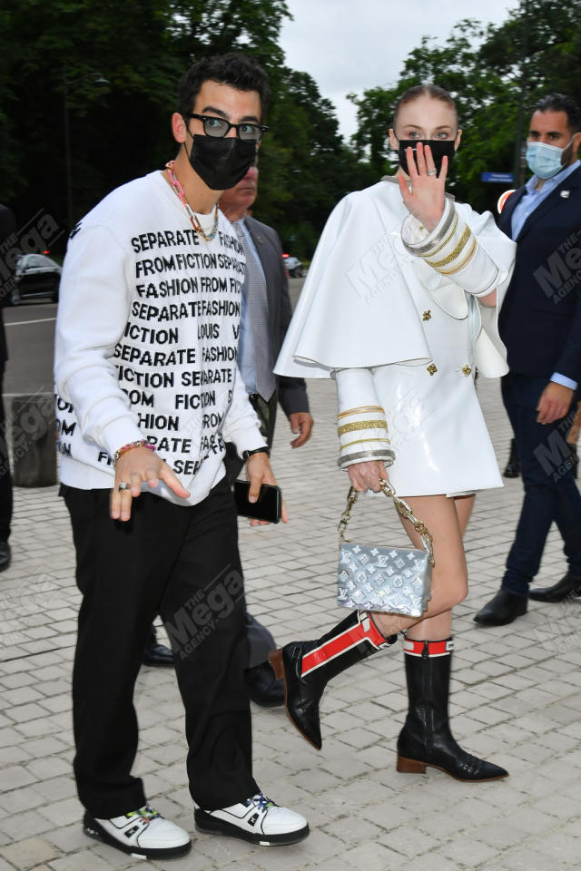 Sophie Turner and Joe Jonas at Louis Vuitton Dinner in Paris