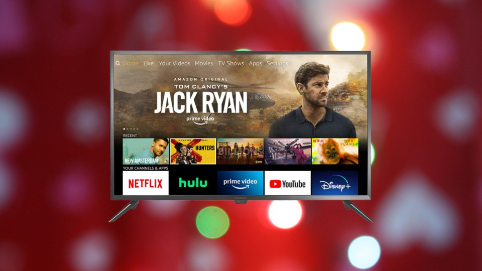 We don't know if you need more John Krasinski in your life...but you definitely need the Insignia 24-inch Smart HD TV.  (Photo: Amazon)