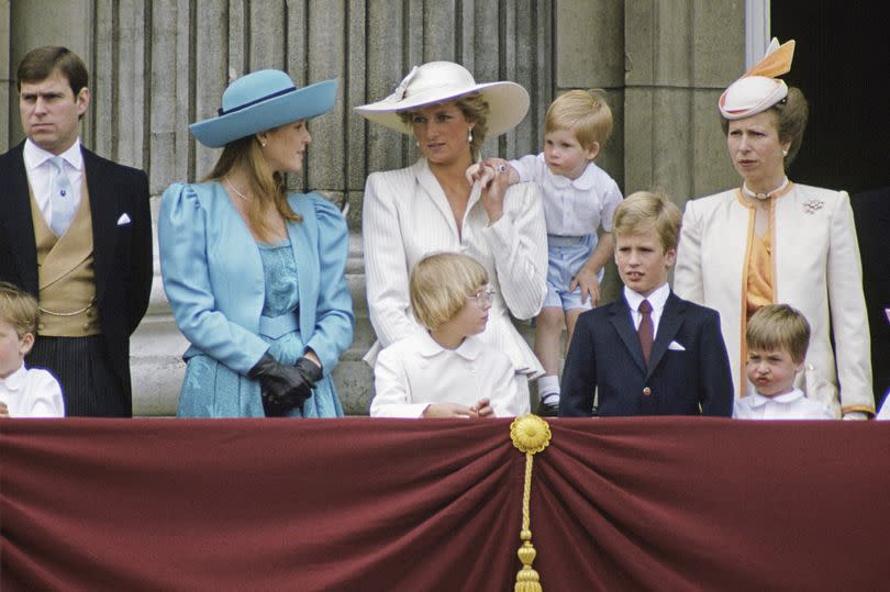 Princess Diana, Fergie and the royal family