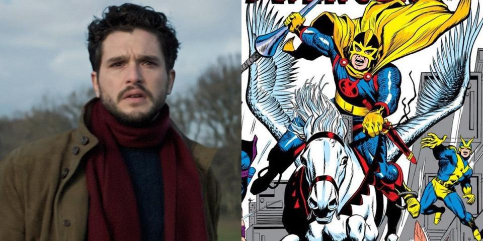 Kit Harington plays Dane Whitman in Eternals