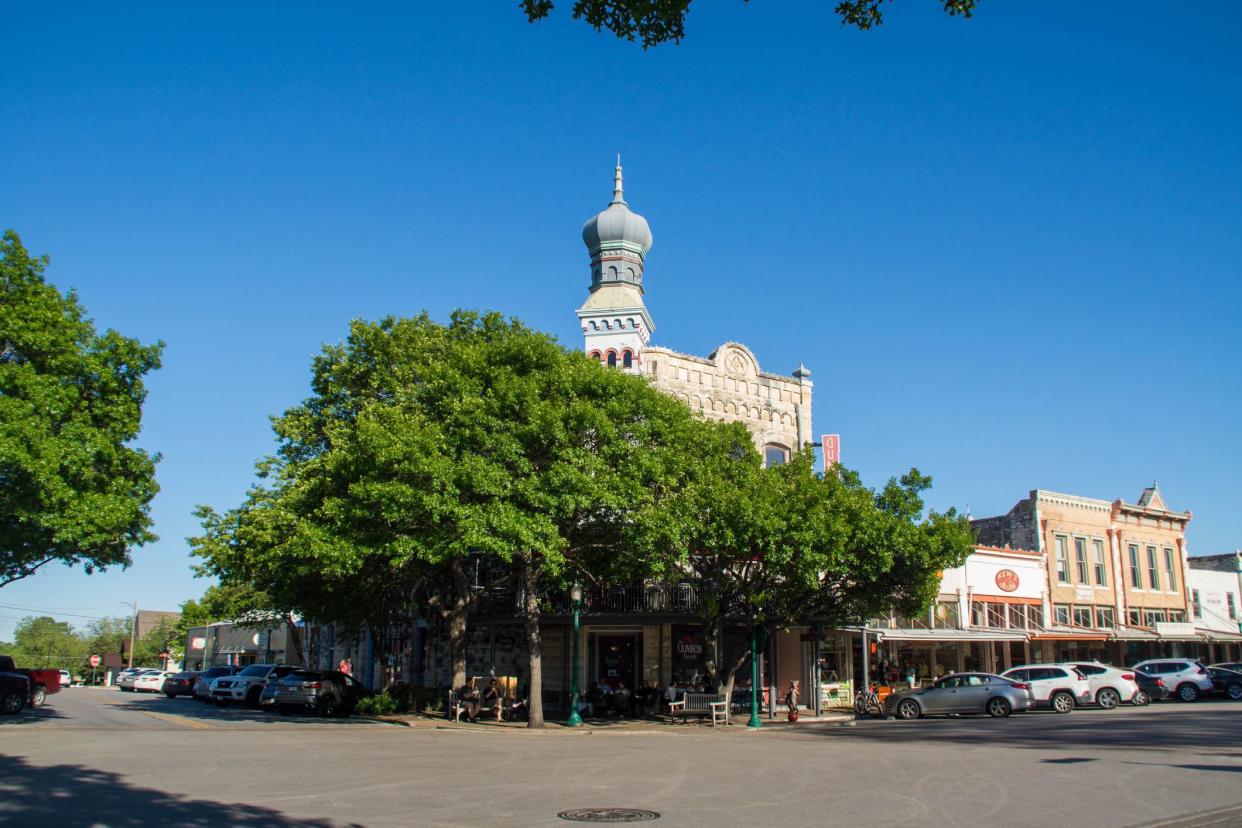 Main street, Georgetown, Texas