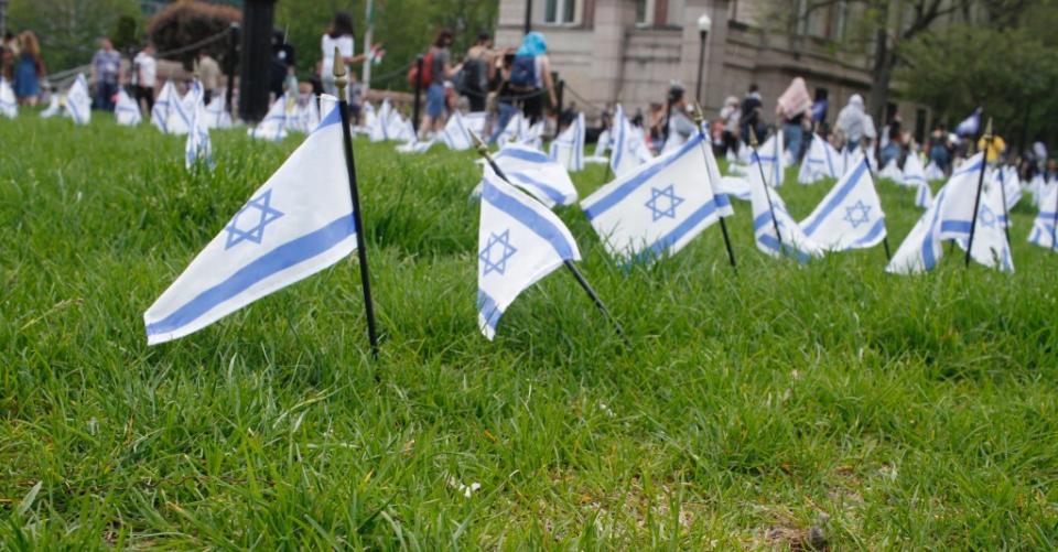 According to the filing against university trustees, Jewish students have been physically attacked and targeted by pro-Hamas hate speech. ZUMAPRESS.com
