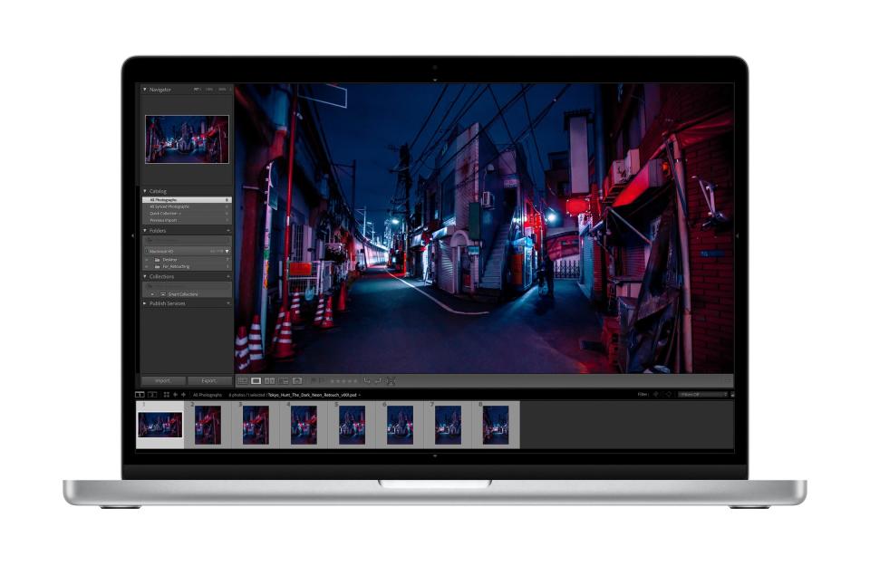 Apple's new 16- and 14-inch MacBook Pro models become available Oct. 26. The 14-inch display will start at $1,999, while the 16-inch display starts at $2,499 (and $2,299 for education). The Pros will run with two new chips, the M1 Pro and the M1 Max. Apple says the M1 Pro delivers up to 70% faster processing performance than M1, available on last year's MacBook Pro models, and the graphics processor performance is twice as fast.