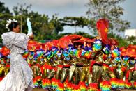 A scene at the Grand Stand during the La Hermosa Festival 2012. (Photo by Gael Hilotin)