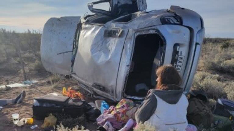 Un vuelco en la Ruta 151, entre Catriel y Cinco Saltos, finalizó con una mujer fallecida