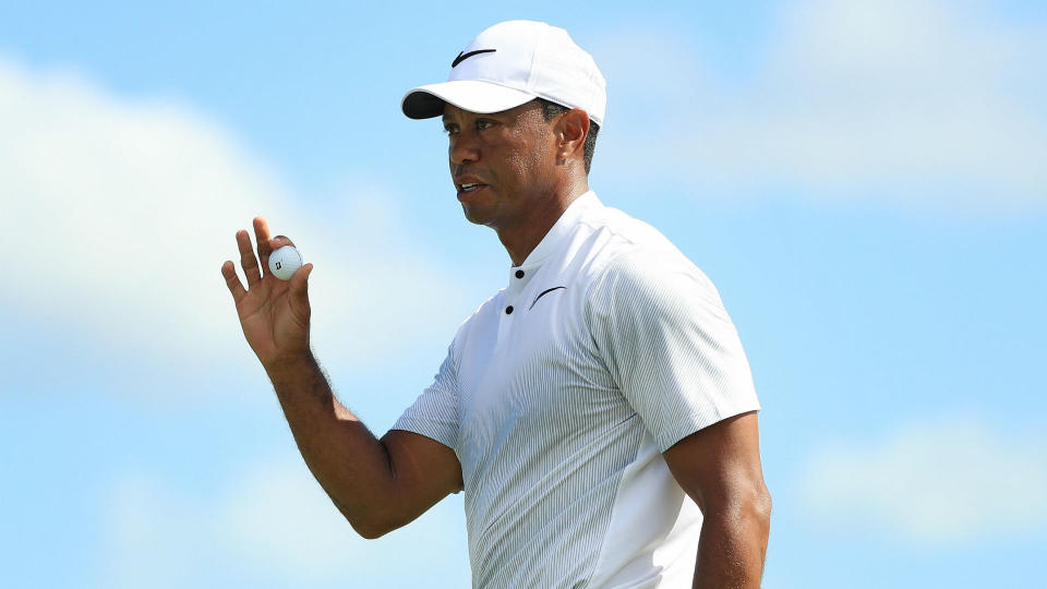 Tiger Woods is back. (AP)
