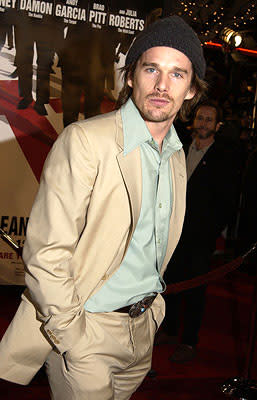 Ethan Hawke at the Westwood premiere of Warner Brothers' Ocean's Eleven