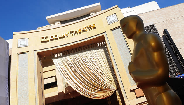 The Dolby Theatre ahead of the 85th Academy Awards in Los Angeles. (Credit: PA)