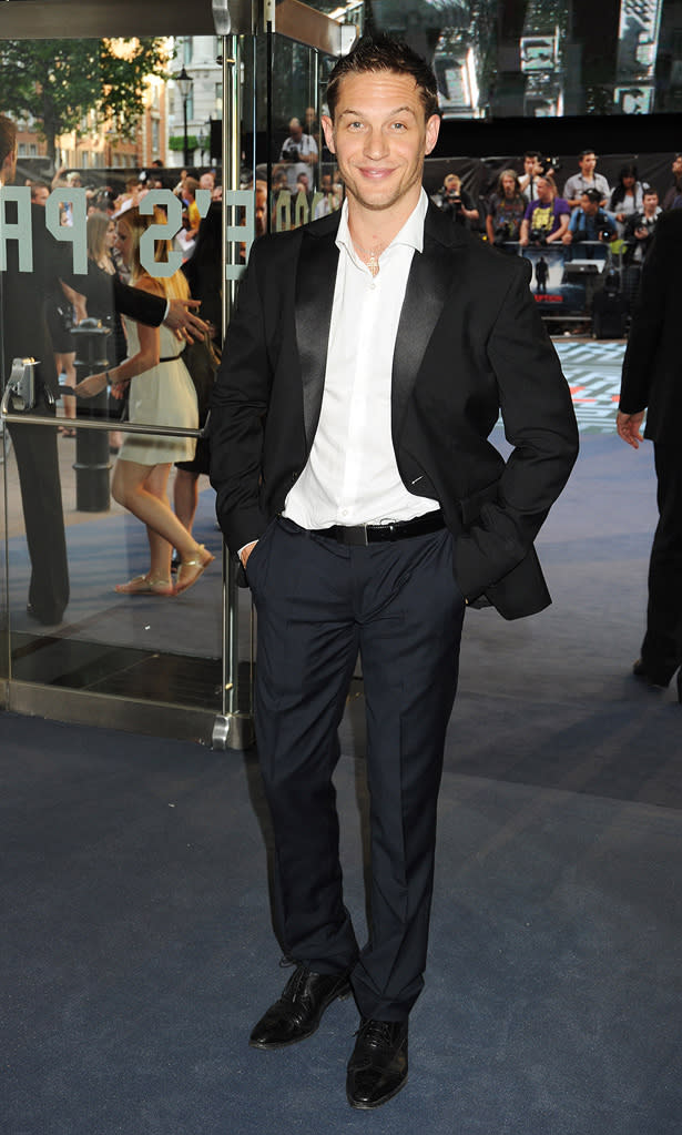 Inception UK premiere 2010 Tom hardy