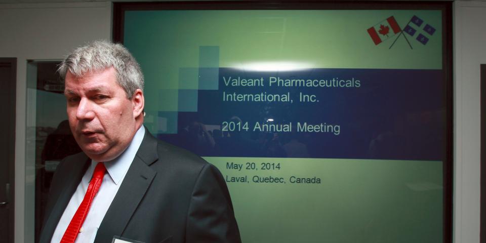 Valeant CEO Michael Pearson