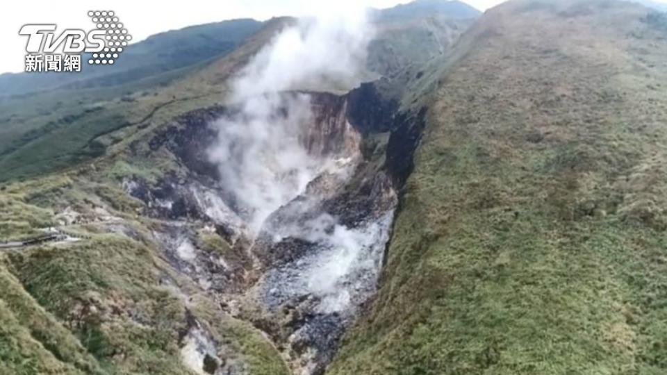 大屯火山群。（圖／TVBS）