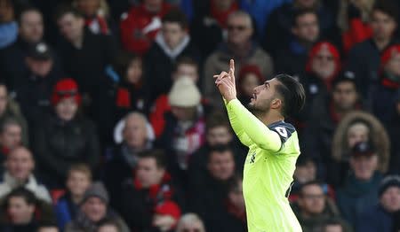 Britain Football Soccer - AFC Bournemouth v Liverpool - Premier League - Vitality Stadium - 4/12/16 Liverpool's Emre Can celebrates scoring their third goal Action Images via Reuters / Paul Childs Livepic
