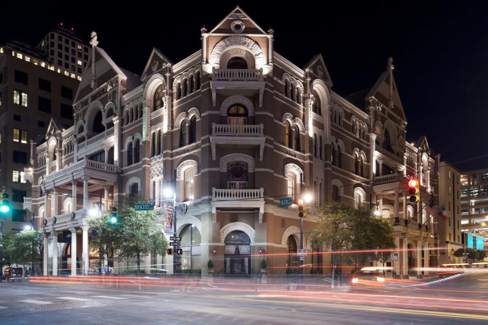 <p> If you're prepared for a good scare, then take this 90-minute tour, which provides an evening excursion through Austin's haunted attractions, including the Driskill Hotel, as well as stories about infamous ghosts and murderers. <br></p><p><a class="link " href="https://go.redirectingat.com?id=74968X1596630&url=https%3A%2F%2Fwww.tripadvisor.com%2FAttractionProductReview-g30196-d12904899-Haunted_Austin_Walking_History_Tour-Austin_Texas.html&sref=https%3A%2F%2Fwww.redbookmag.com%2Flife%2Fg37623207%2Fghost-tours-near-me%2F" rel="nofollow noopener" target="_blank" data-ylk="slk:LEARN MORE;elm:context_link;itc:0;sec:content-canvas">LEARN MORE</a></p>