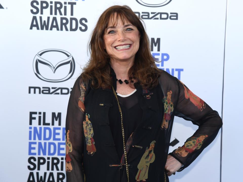 Karen Allen attends the 2020 Film Independent Spirit Awards on February 08, 2020 in Santa Monica, California.