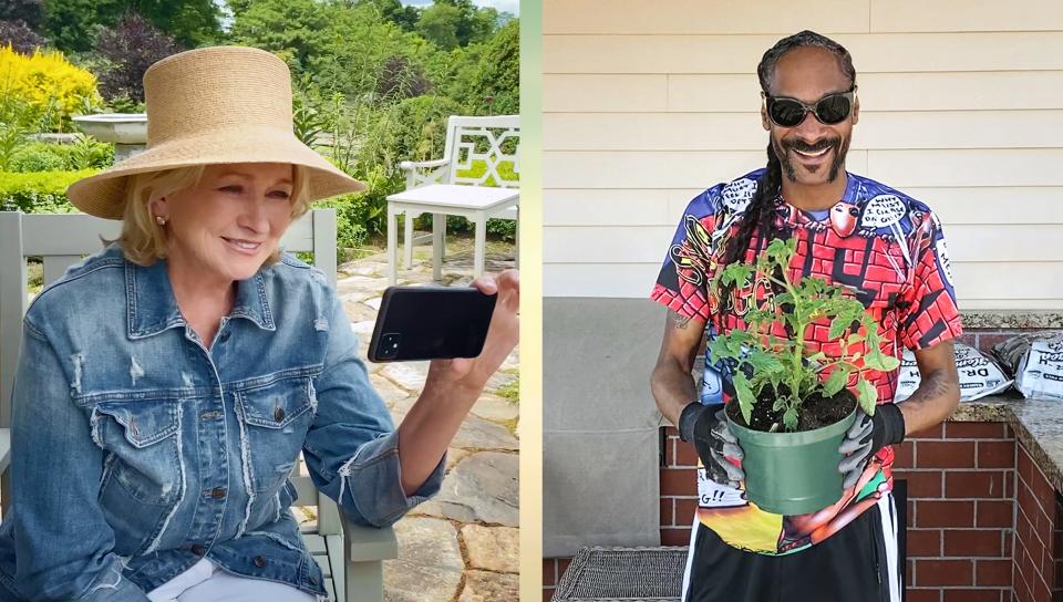 Martha Stewart and Snoop Dogg appear in the lifestyle expert's new series "Martha Knows Best."