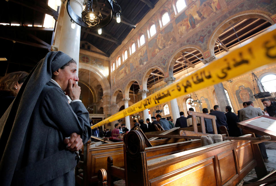 Bomb blast kills dozens at Cairo Coptic church