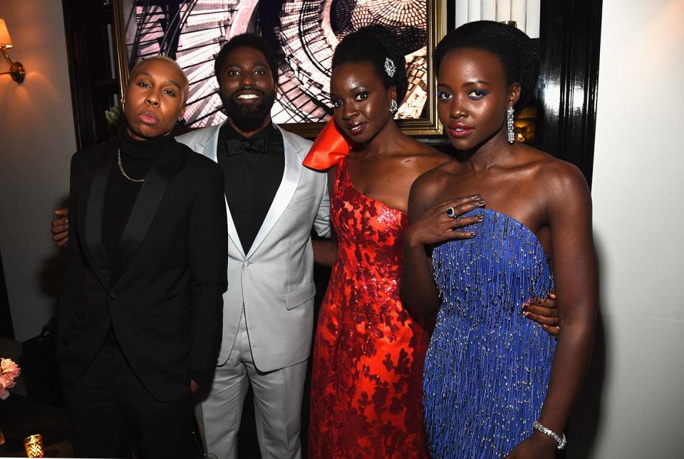 Lena Waithe, John David Washington, Danai Gurira, and Lupita Nyong'o