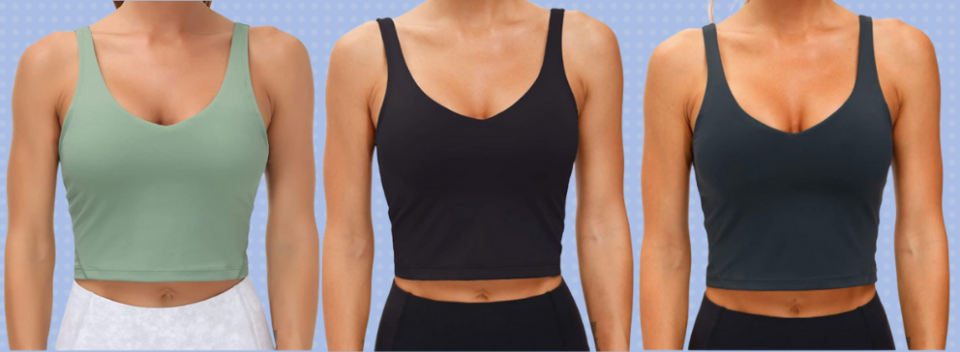 It's a sports bra and a top! (Photo: Amazon)