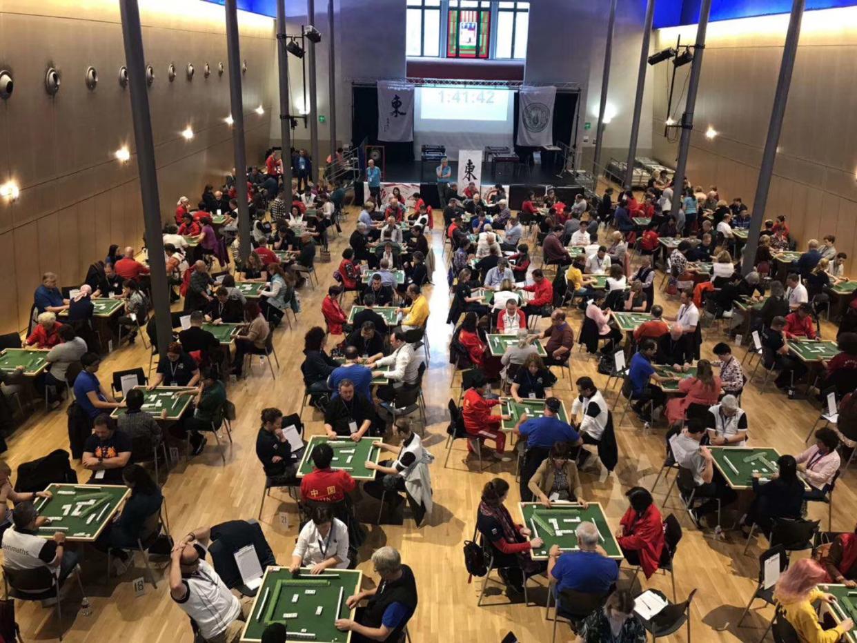 Some 256 players from countries such as France, Italy and Russia took part in the seventh edition of the World Mahjong Championship, held in PHOTO: Mahjong Club du Rhône