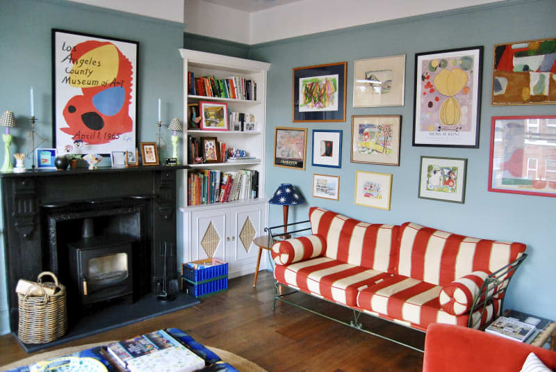 Clare O'Connell UK House Tour - Living Room