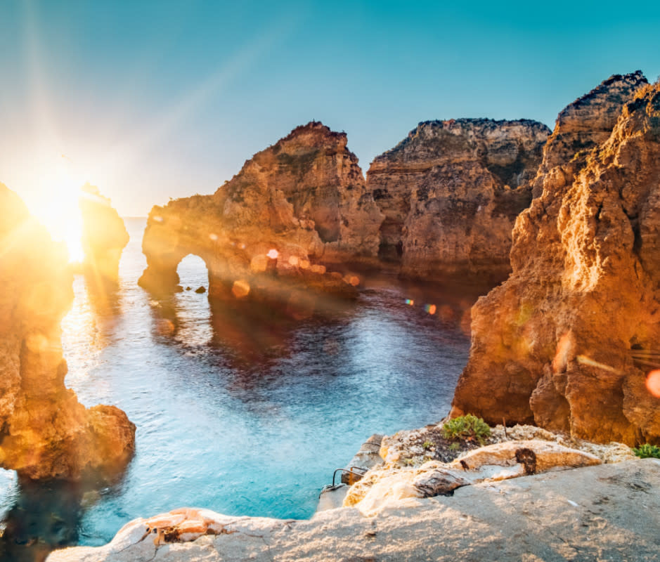 Lagos: Home to some of Portugal's best beaches and Atlantic-carved limestone exhibits. <p>Getty Images</p>