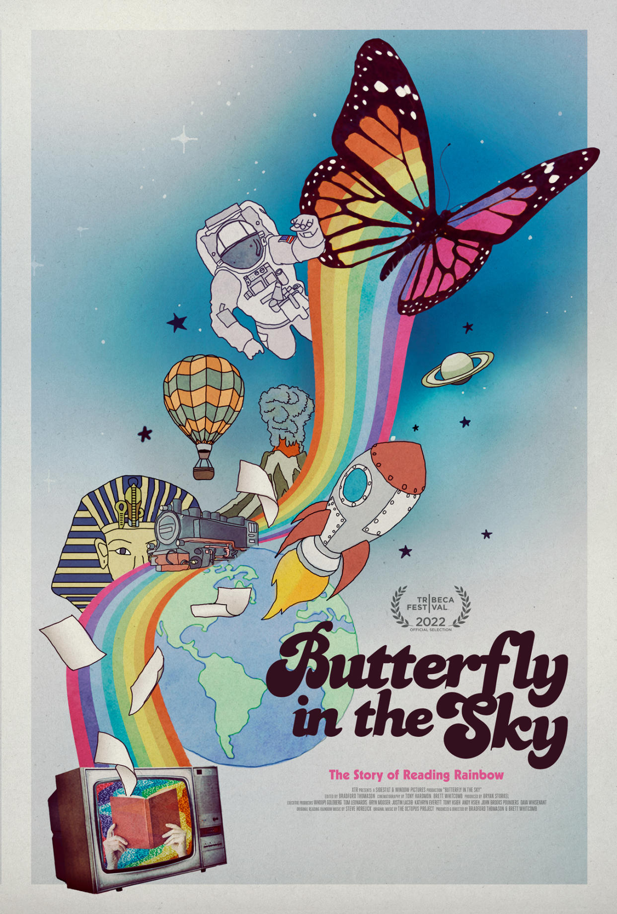 The Reading Rainbow documentary, Butterfly in the Sky, premieres at the Tribeca Film Festival. (Photo: Courtesy Obscured Pictures)