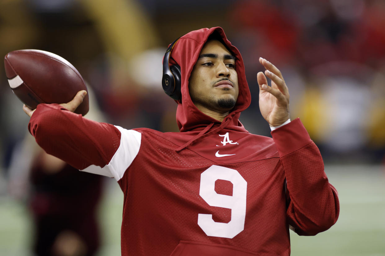 Alabama QB Bryce Young is one of the best point-guard passers in college football. (Photo by Joe Robbins/Icon Sportswire via Getty Images)