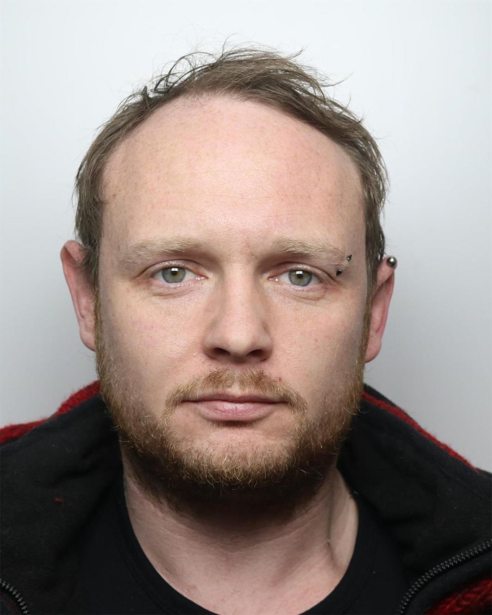 Kyle Ratcliffe, 36, the father of Eddie Ratcliffe, 16, was jailed for 15 months after admitting sexual offences against teenage girls (GMP/PA Wire)