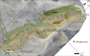 Mapping by Terrane Geoscience with the Localization of High-Grade Gold Samples (VG)