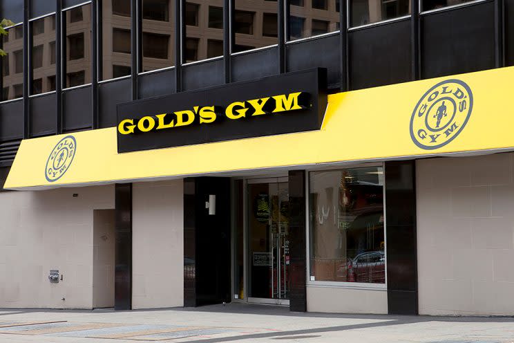 A Gold’s Gym in Texas is under fire for a controversial ad. (Photo: B Christopher/Alamy Stock Photo)