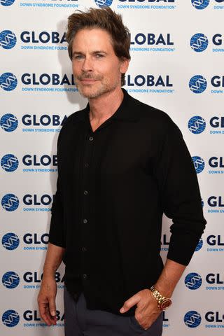 <p> Tom Cooper/Getty</p> Rob Lowe attends the Global Down Syndrome Foundation's 15th Annual Be Beautiful Be Yourself Fashion Show