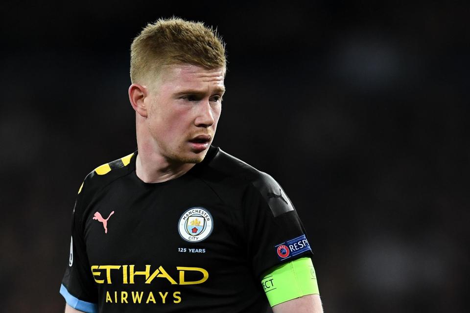 Talisman: Kevin De Bruyne lit up the Bernabeu during Manchester City's comeback win over Real Madrid (Getty Images)