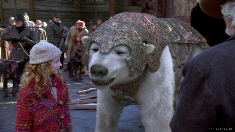 Dakota Blue Richards starred as Lyra in the 2007 movie adaptation The Golden Compass. (New Line Cinema)