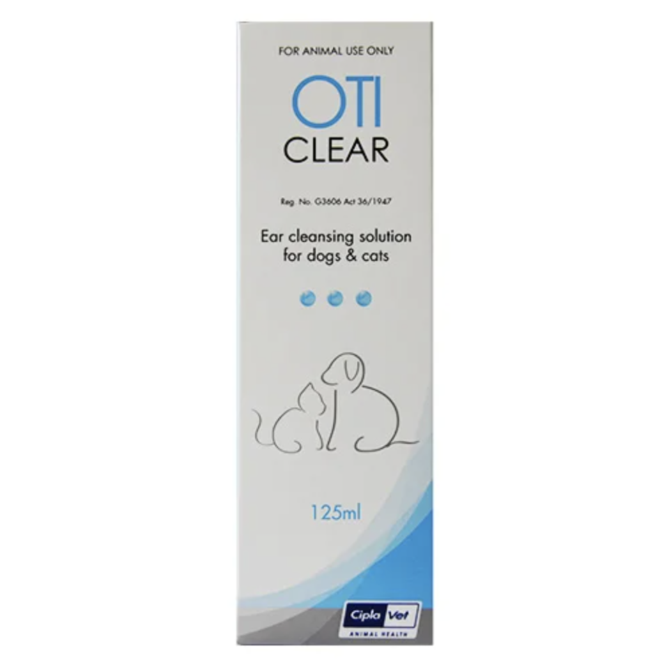 Oticlear Ear Solution (Photo via Canada Vet Express)