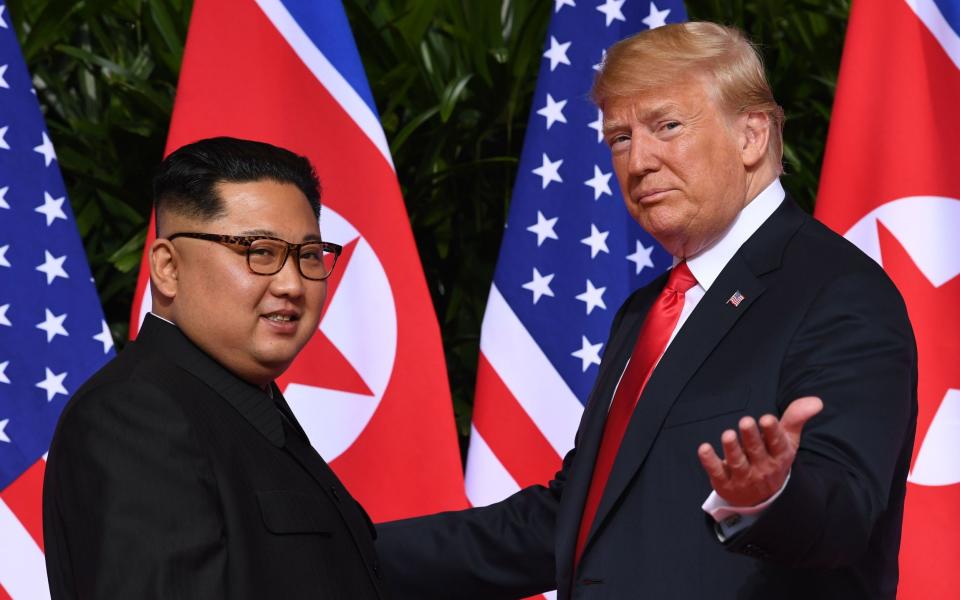 Kim and Trump