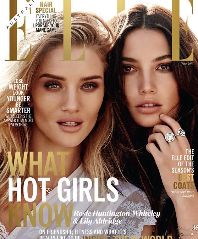 Lily and Rosie are Elle Australia's June cover stars.