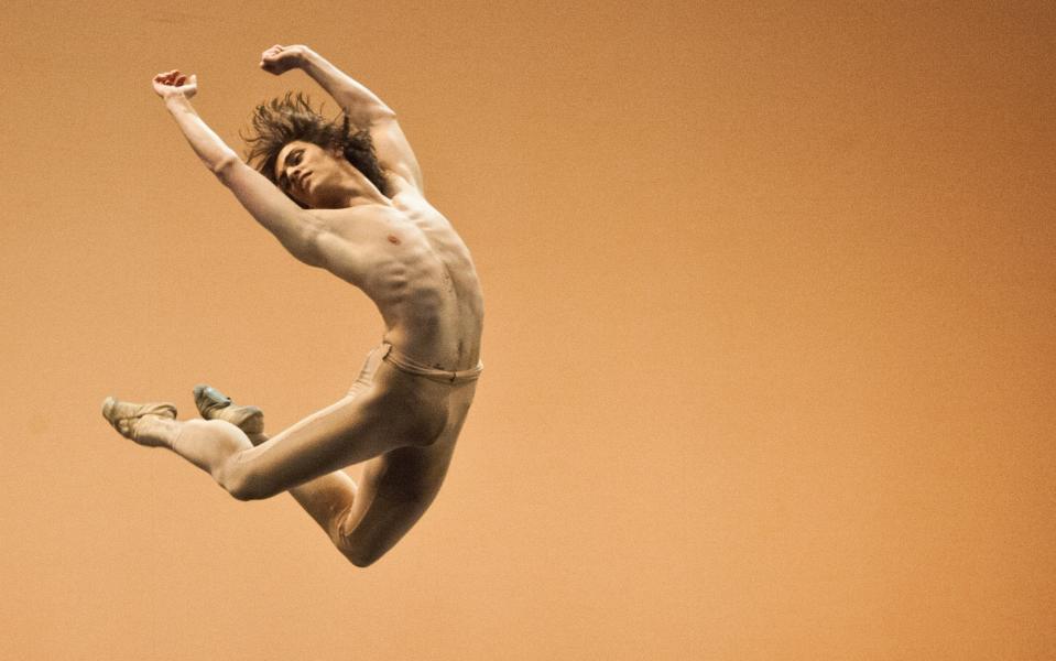 Polunin in his pomp, on stage at Sadler's Wells in 2012 - Rex/Tony Nandi