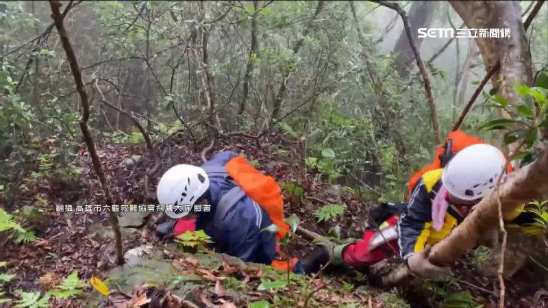 國旅夯卻意外頻傳，民間搜救隊成最大助力。（圖／翻攝自高雄市六龜救難協會飛鷹大隊臉書）