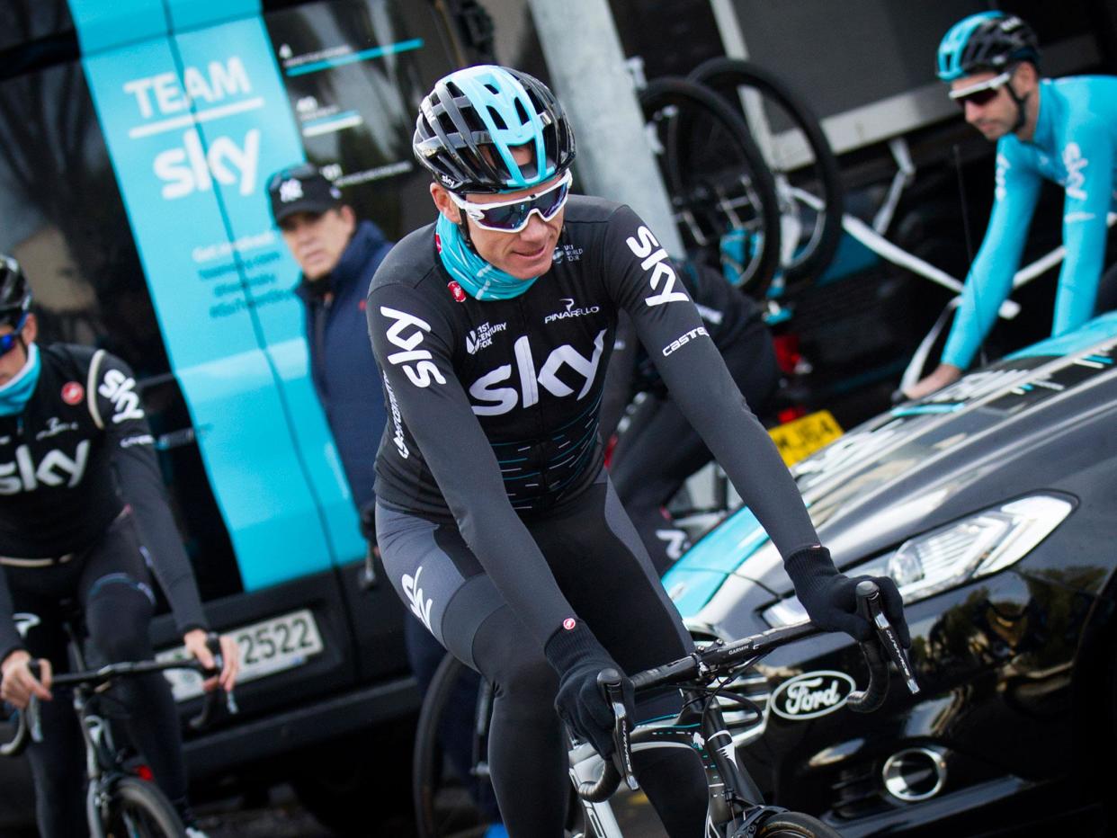 Chris Froome returned an adverse sample at the Vuelta a Espana: Getty