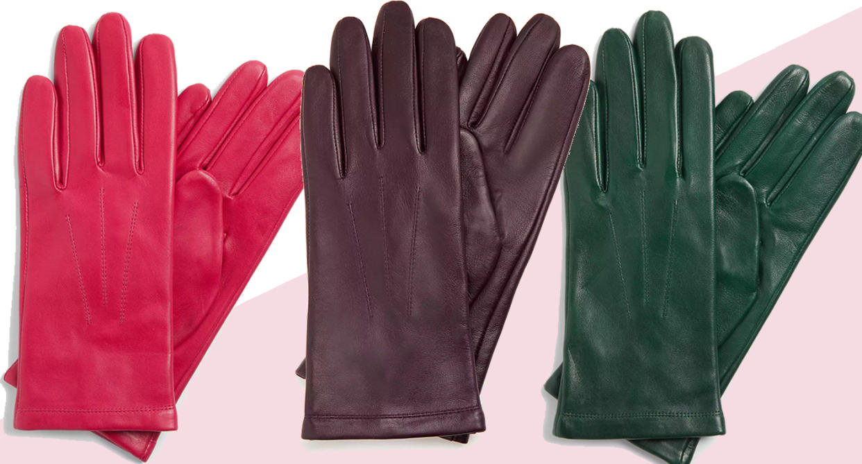 The gloves come in 12 hues. (John Lewis & Partners)