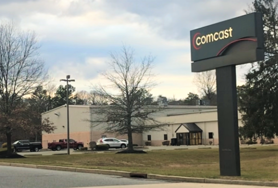 Comcast facility at 1846 North West Boulevard in Vineland. PHOTO/Jan. 6, 2023