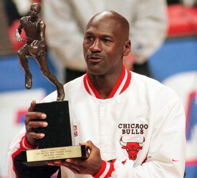 NBA renames its MVP trophy after Michael Jordan — a 5-time winner