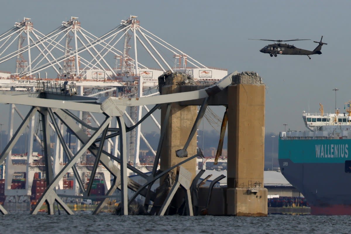 Baltimore bridge collapse  (REUTERS)