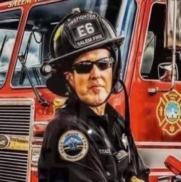 Maurice "Mo" Stadeli, a Salem firefighter for 28 years, died of cancer in 2019.