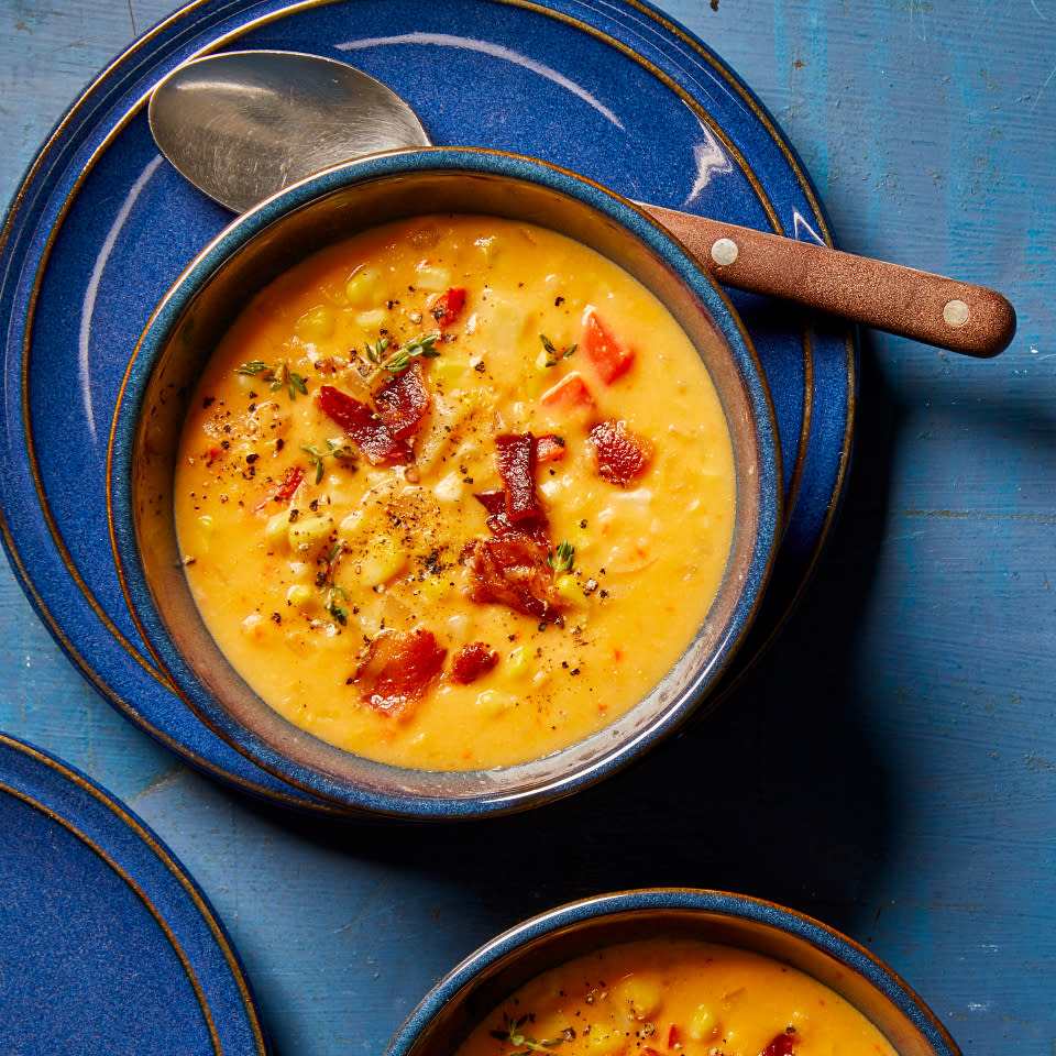 Corn Chowder with Bacon