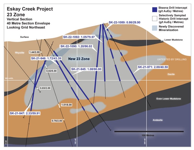 Skeena Resources Limited, Tuesday, November 29, 2022, Press release picture